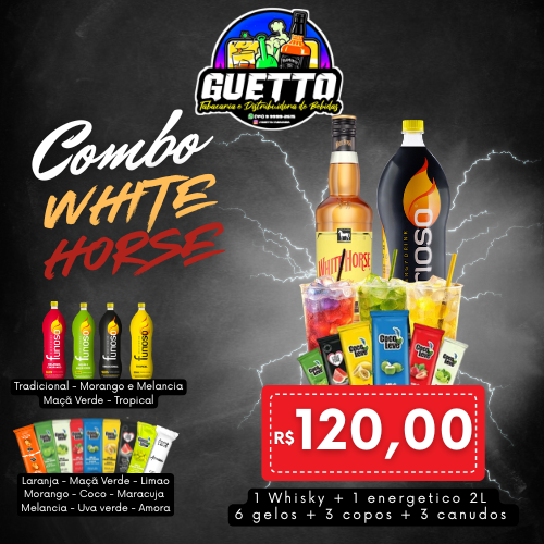 Combo White Horse